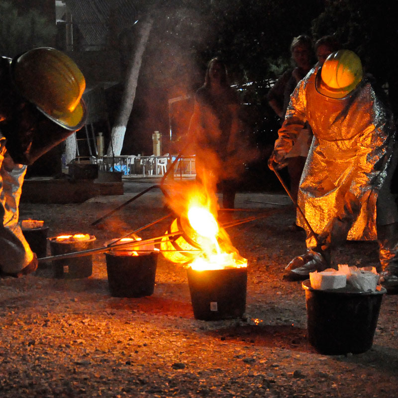 Bronze casting