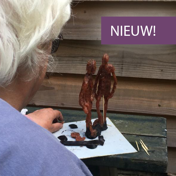 Boetseren in was en klei