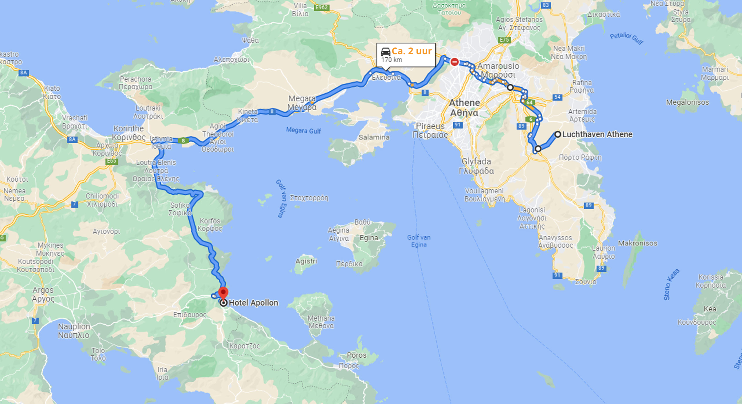 route-athene-airport-epidavros