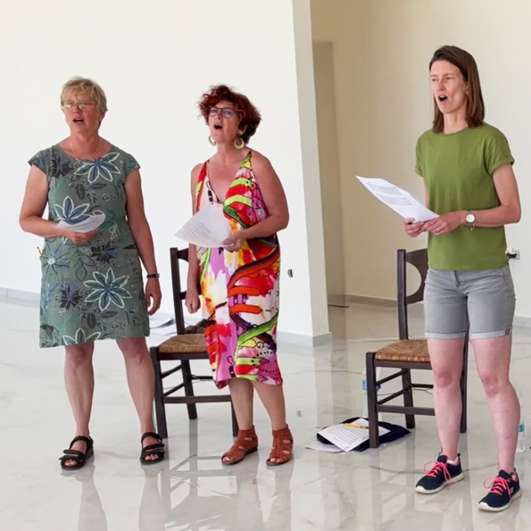 ZINGEN IN GRIEKENLAND